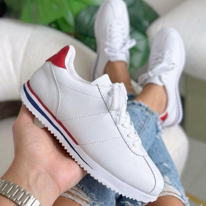 Tenis Bolichero Blanco Nice