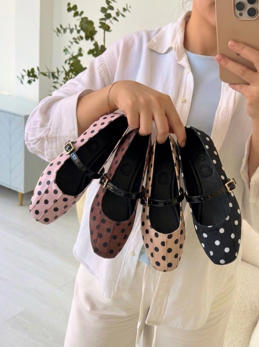 Baletas Polka Dots